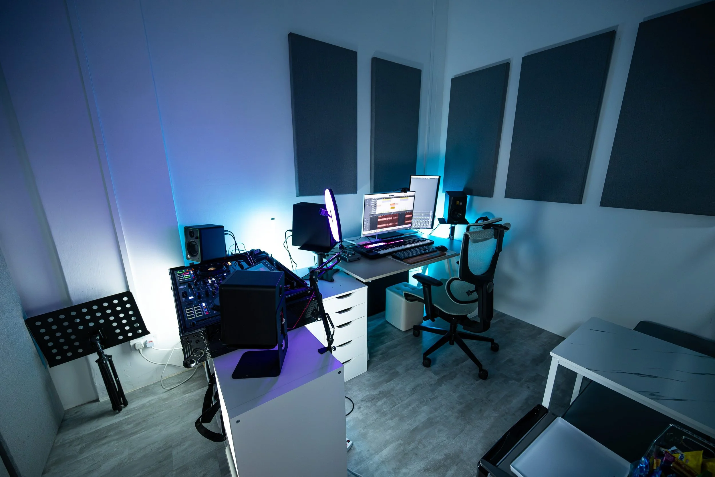 Studio booking
