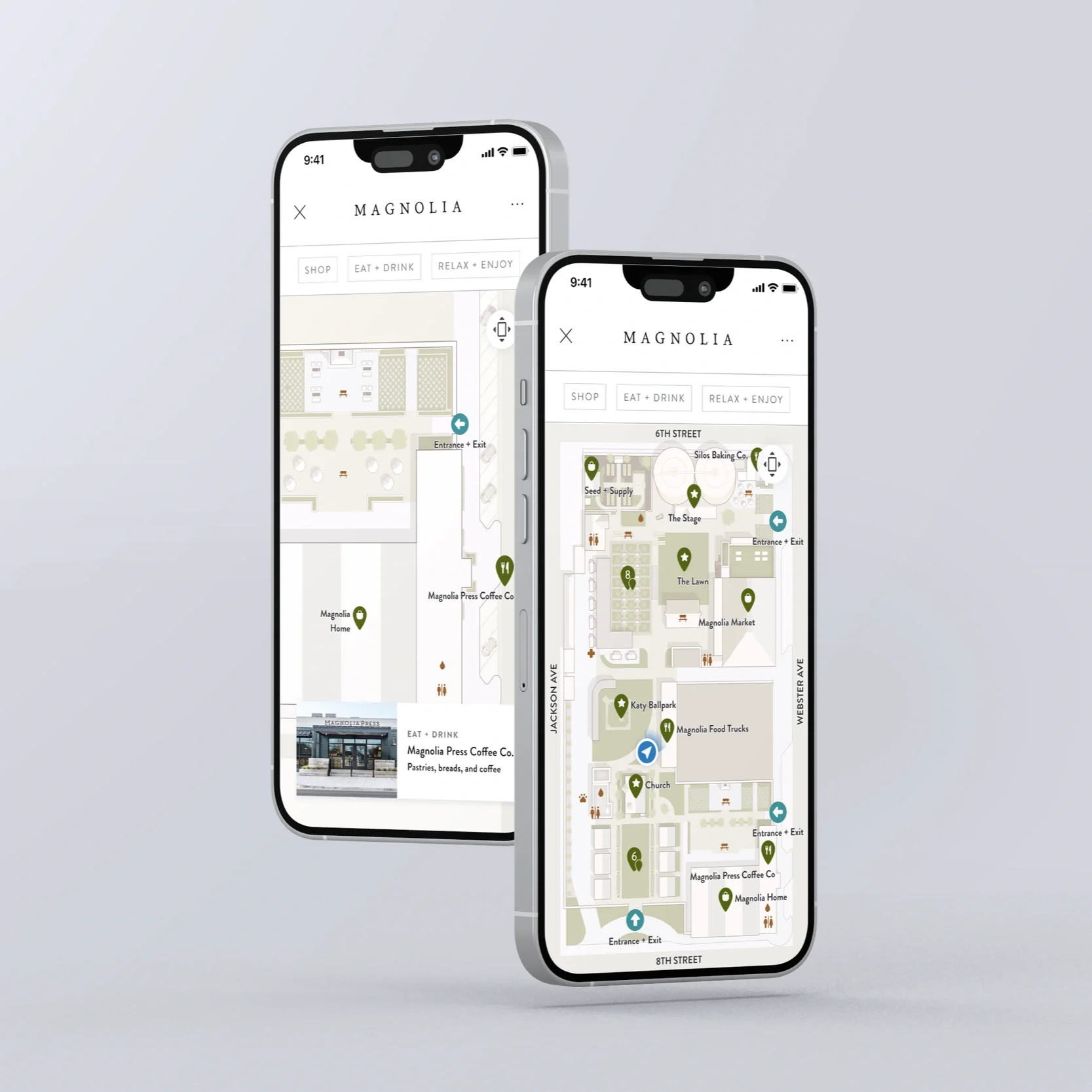 Magnolia Interactive Map