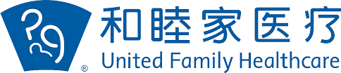 Logo of United Family Healthcare with Chinese characters