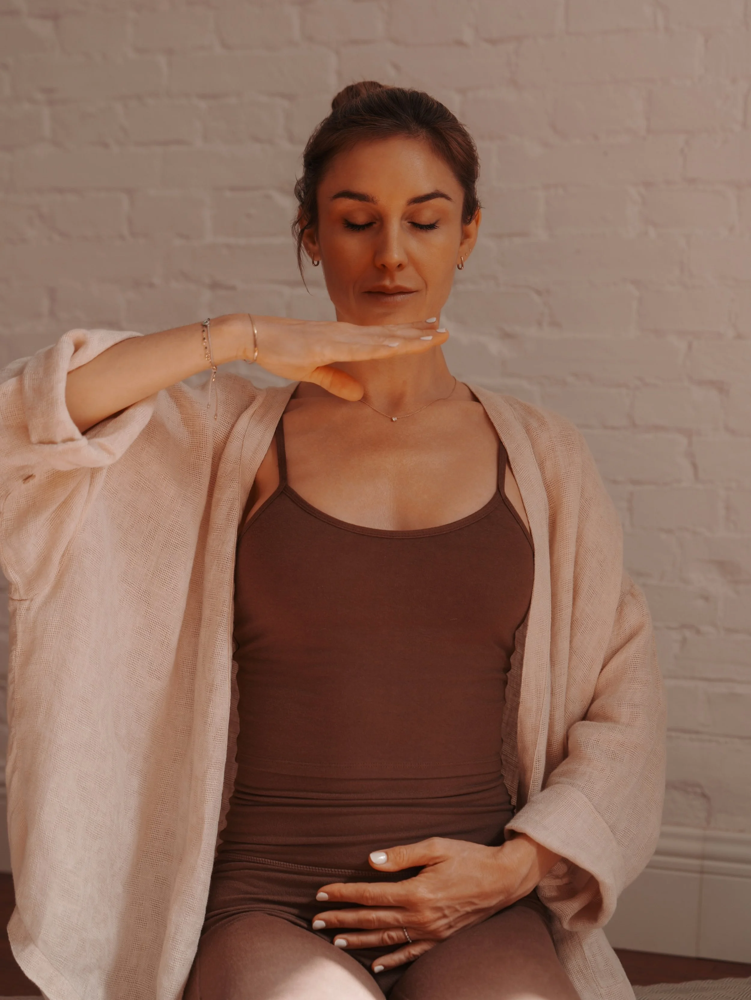 I love exploring the many dimensions of the breath, with a special place in my heart for Pranayama, the yogic breathing practice.

In yogic philosophy, the breath is a bridge between mind and body connecting our thoughts with our physical sensations 