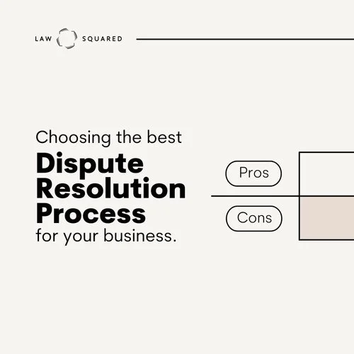 Choosing The Best Dispute Resolution Process For Your Business