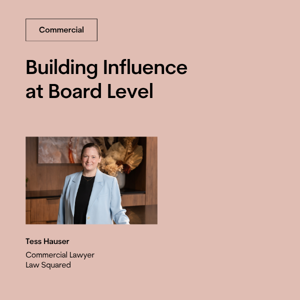 Building Influence at Board Level