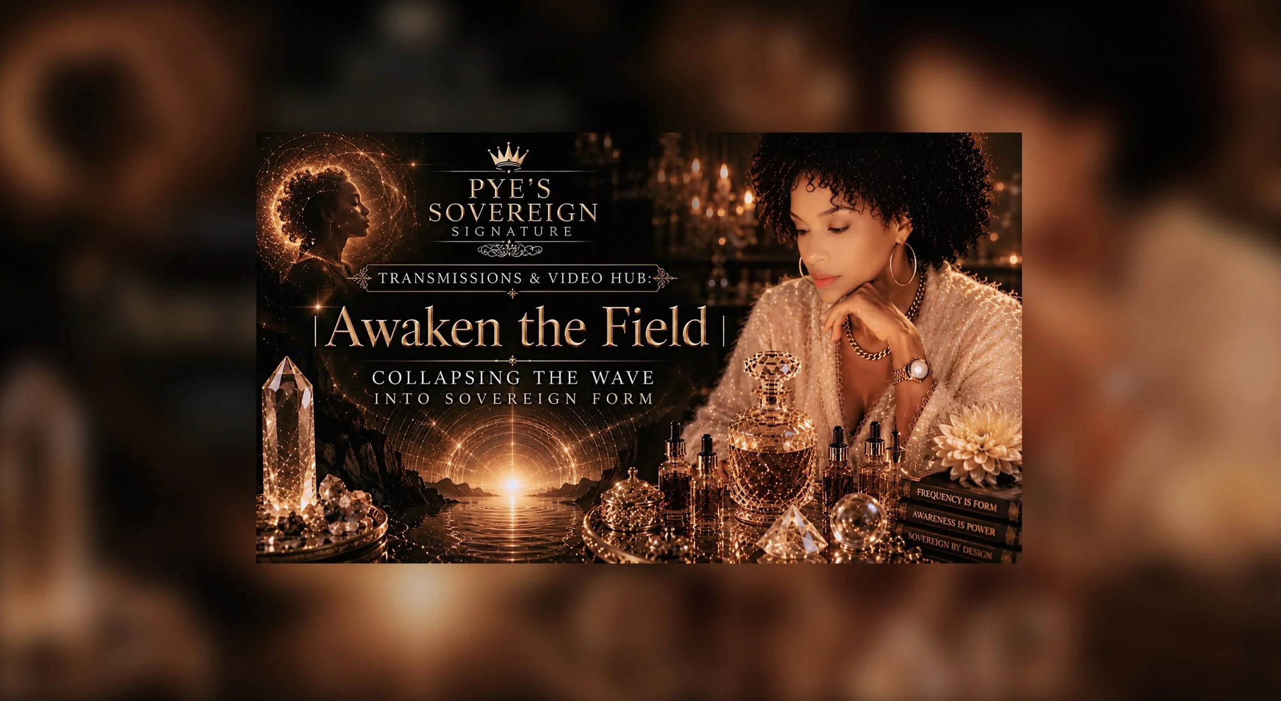 Transmissions &amp; Video Hub: Awaken the Field | Collapsing the Wave into Sovereign Form