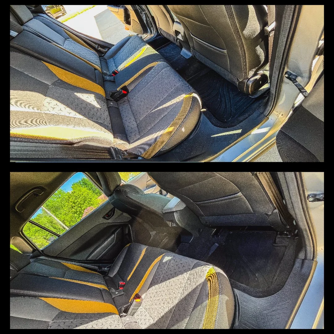 Passenger Backseat Before & After