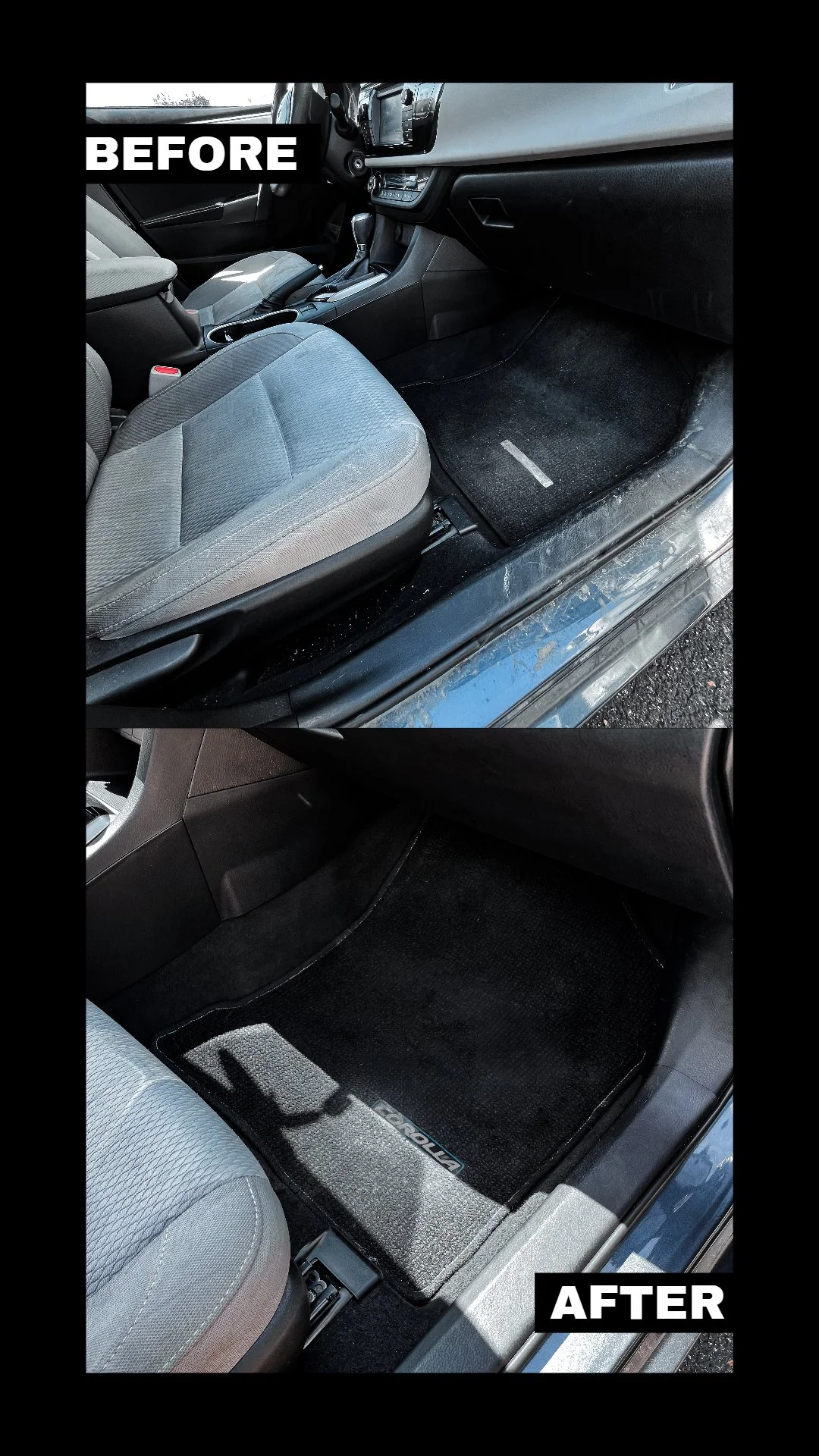 Passenger Before and After