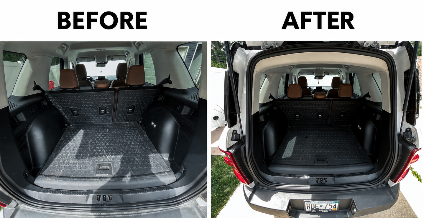 Hatchback Before and After