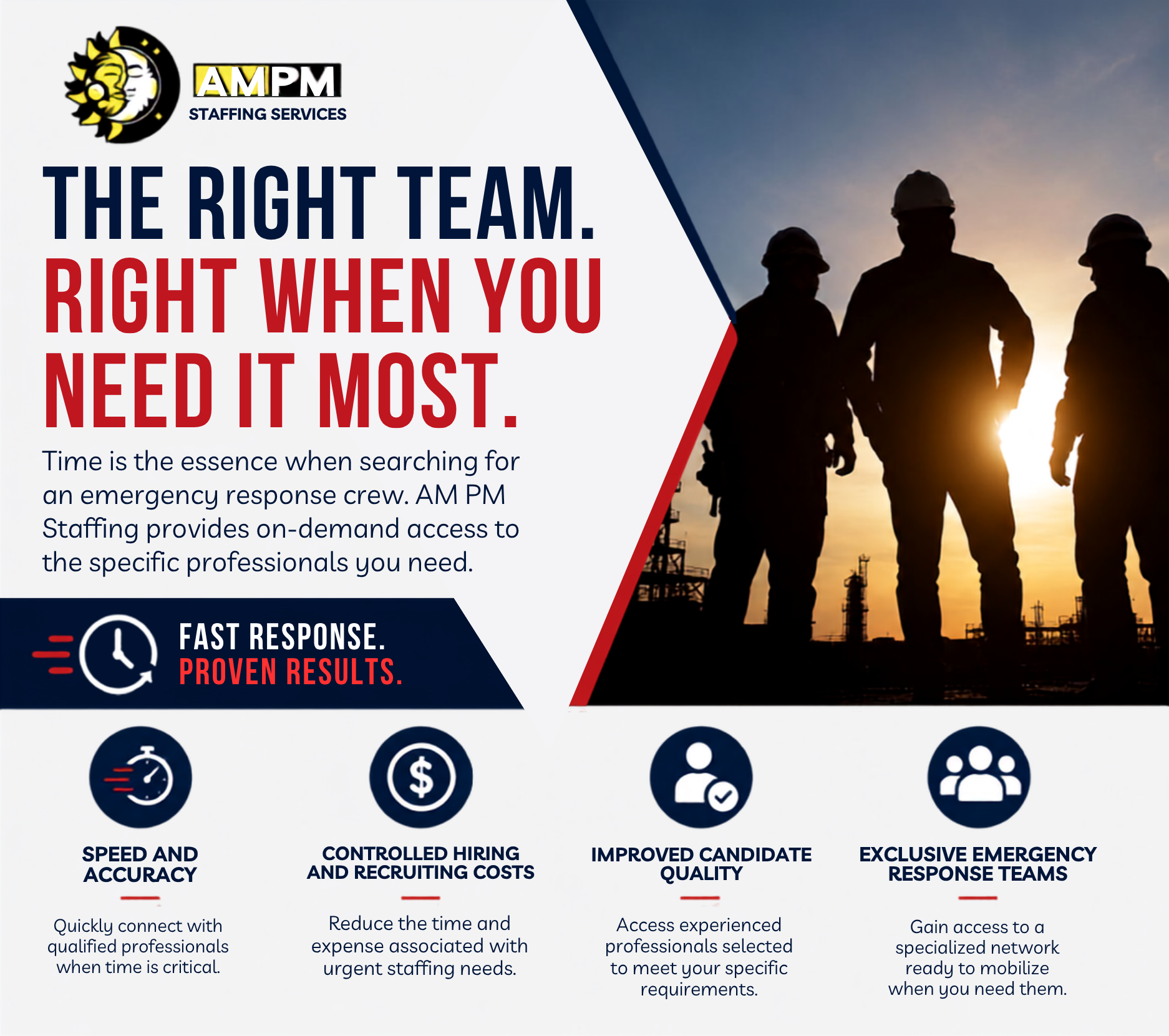 Emergency Response Staffing: The Right Team When Time Matters