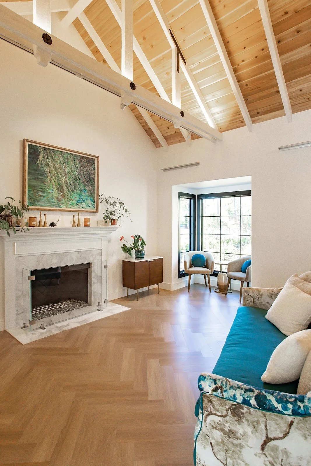 The Stones and Herringbone House