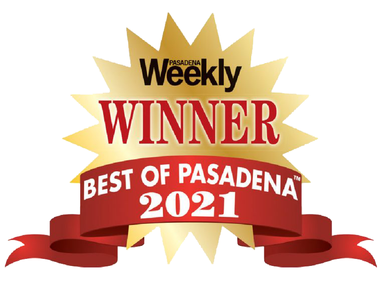 Best of Pasadena 2021 award badge