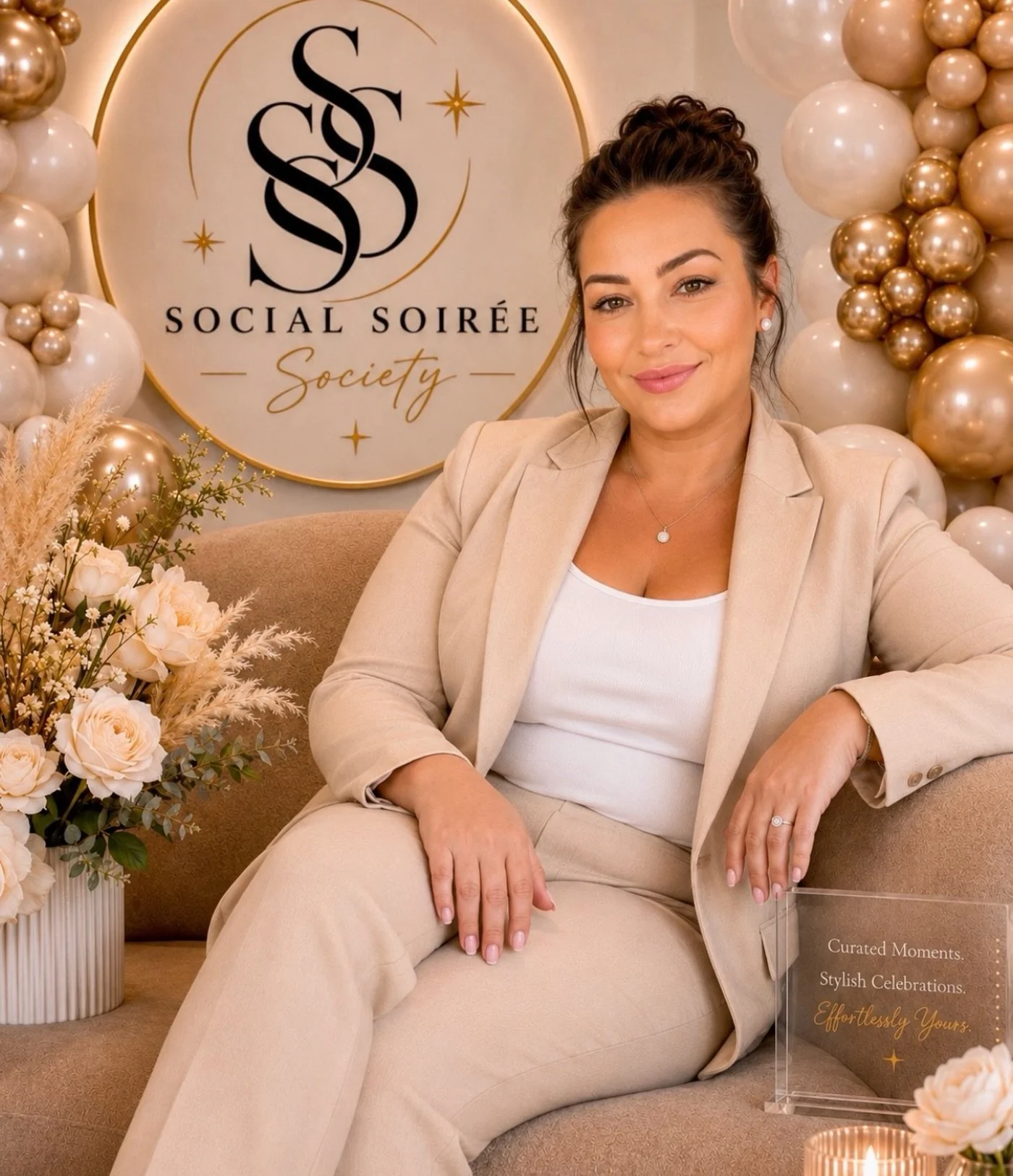 ✨ STOP SCROLLING IF YOU HAVE AN EVENT COMING UP 👀✨

Because I&rsquo;m giving ONE person 30% OFF their next booking with Social Soir&eacute;e Society 🤍

For anyone new here, hi, I&rsquo;m Catherine, the owner and creative behind Social Soir&eacute;e