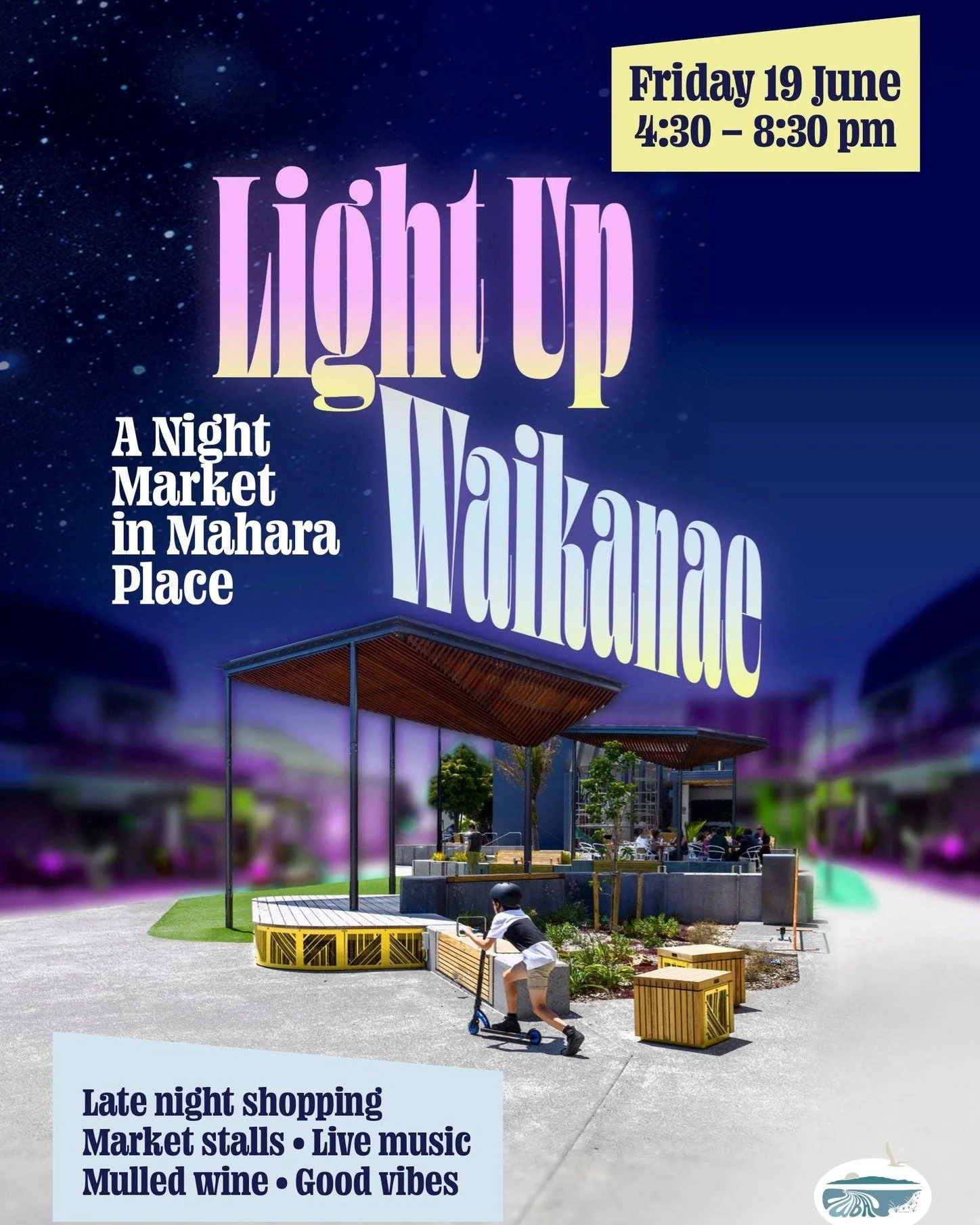 ✨ Light Up Waikanae is happening next week! ✨

Mahara Place is coming alive for a special winter night market, with local food, music, stalls, lights and plenty of reasons to rug up and head into town.

You&rsquo;ll find some favourite Mahara Place f