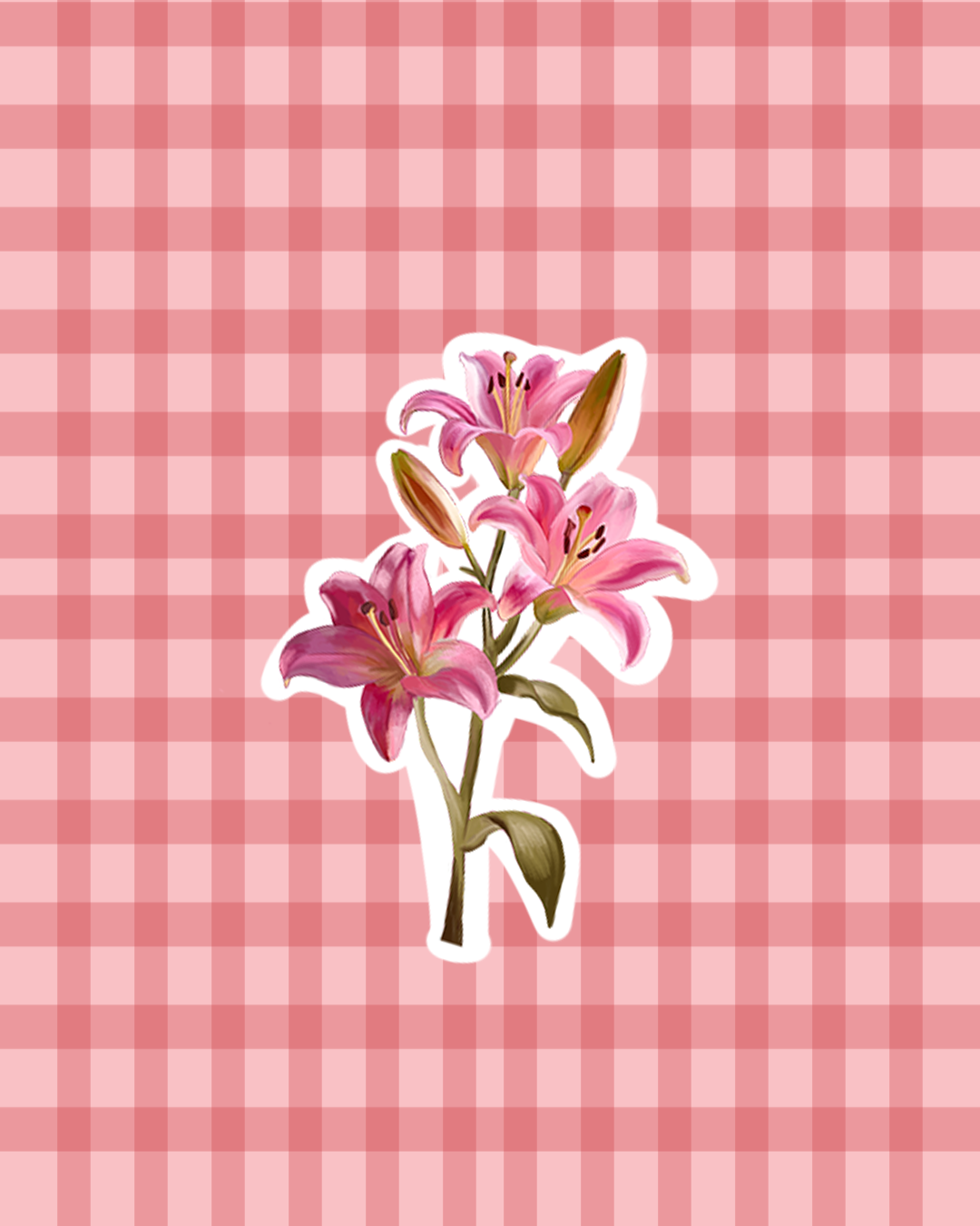 Lilly Sticker