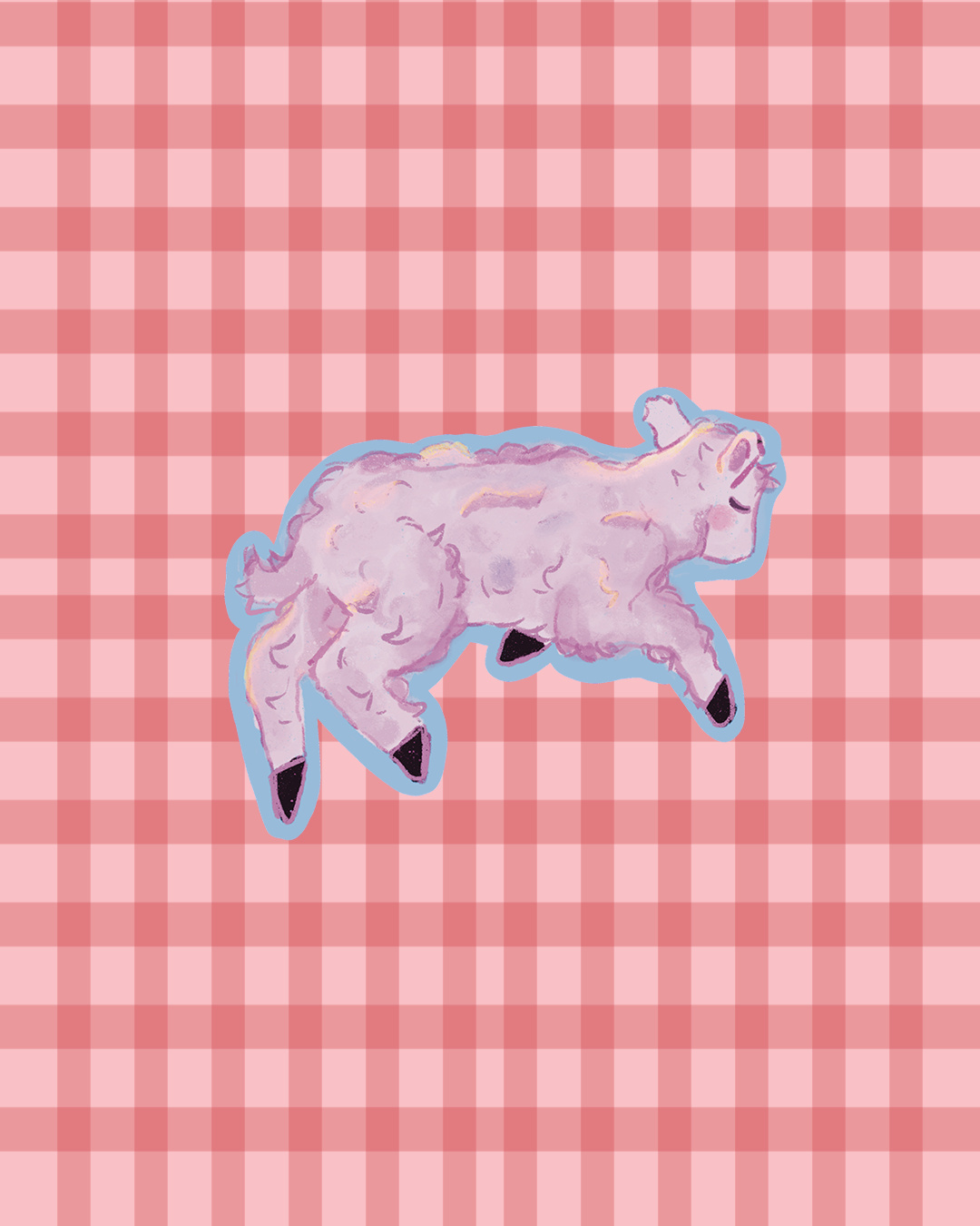 Baby Lamb Sticker