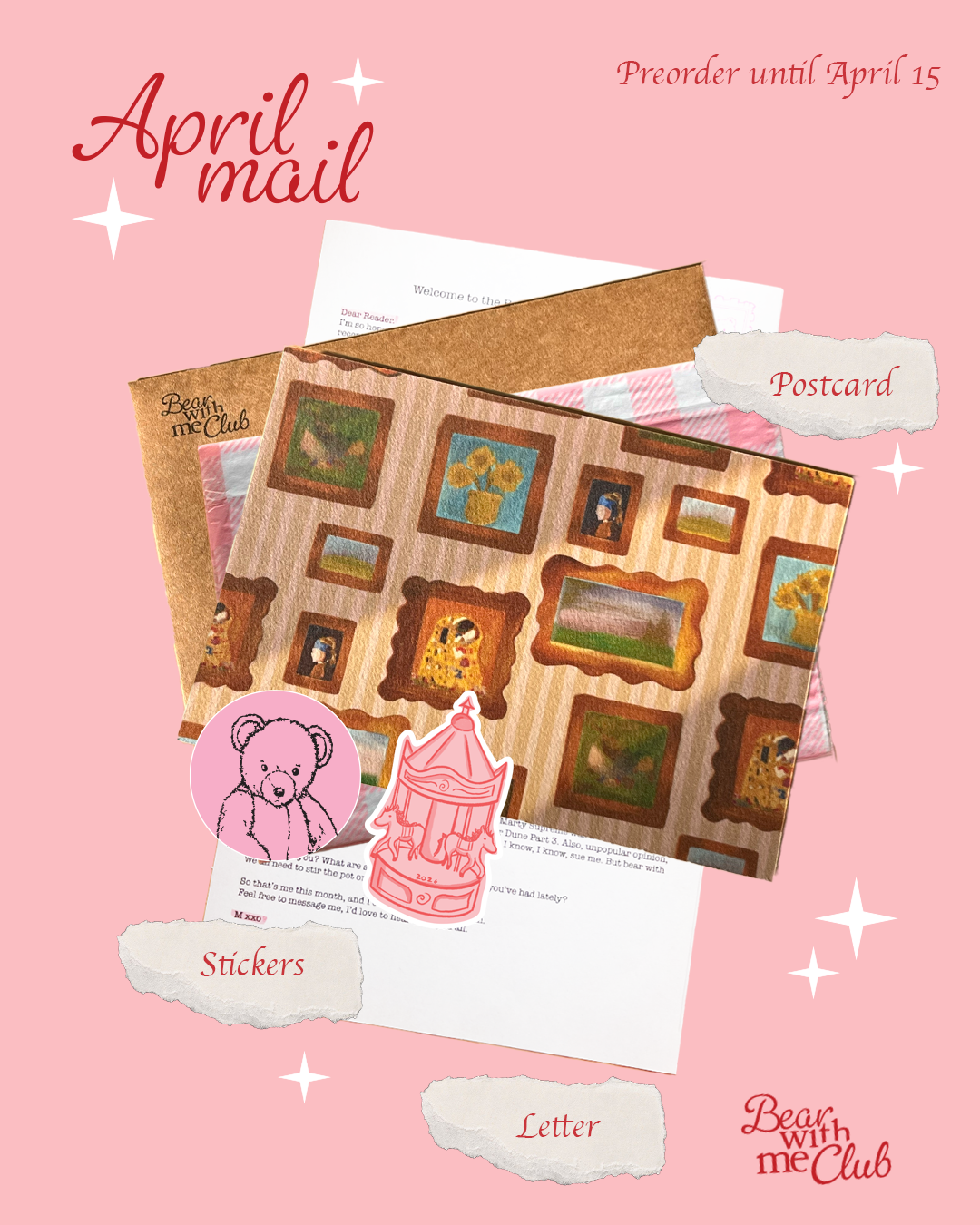 Mail Club April's Mail