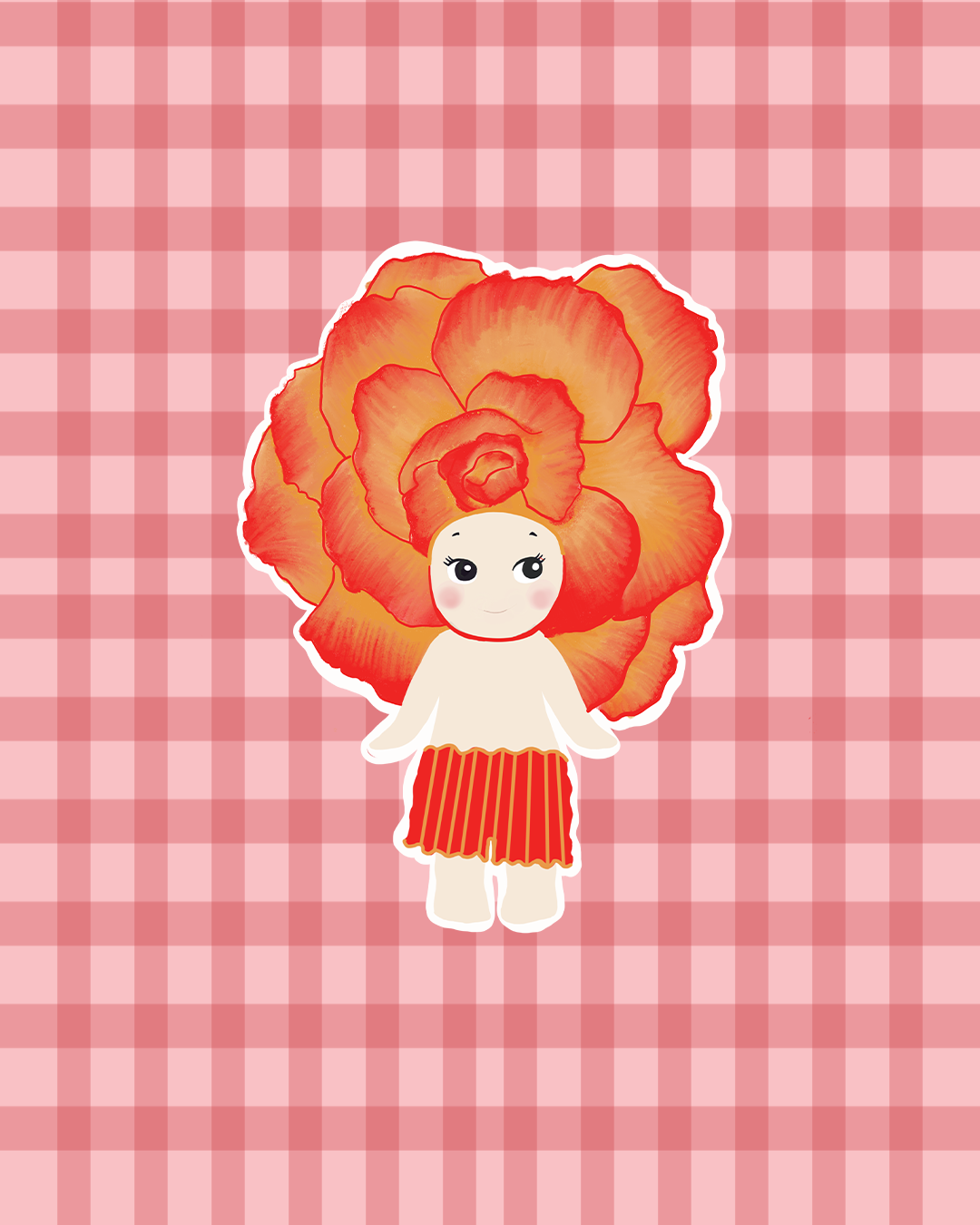 Sonny Angel Rose Sticker