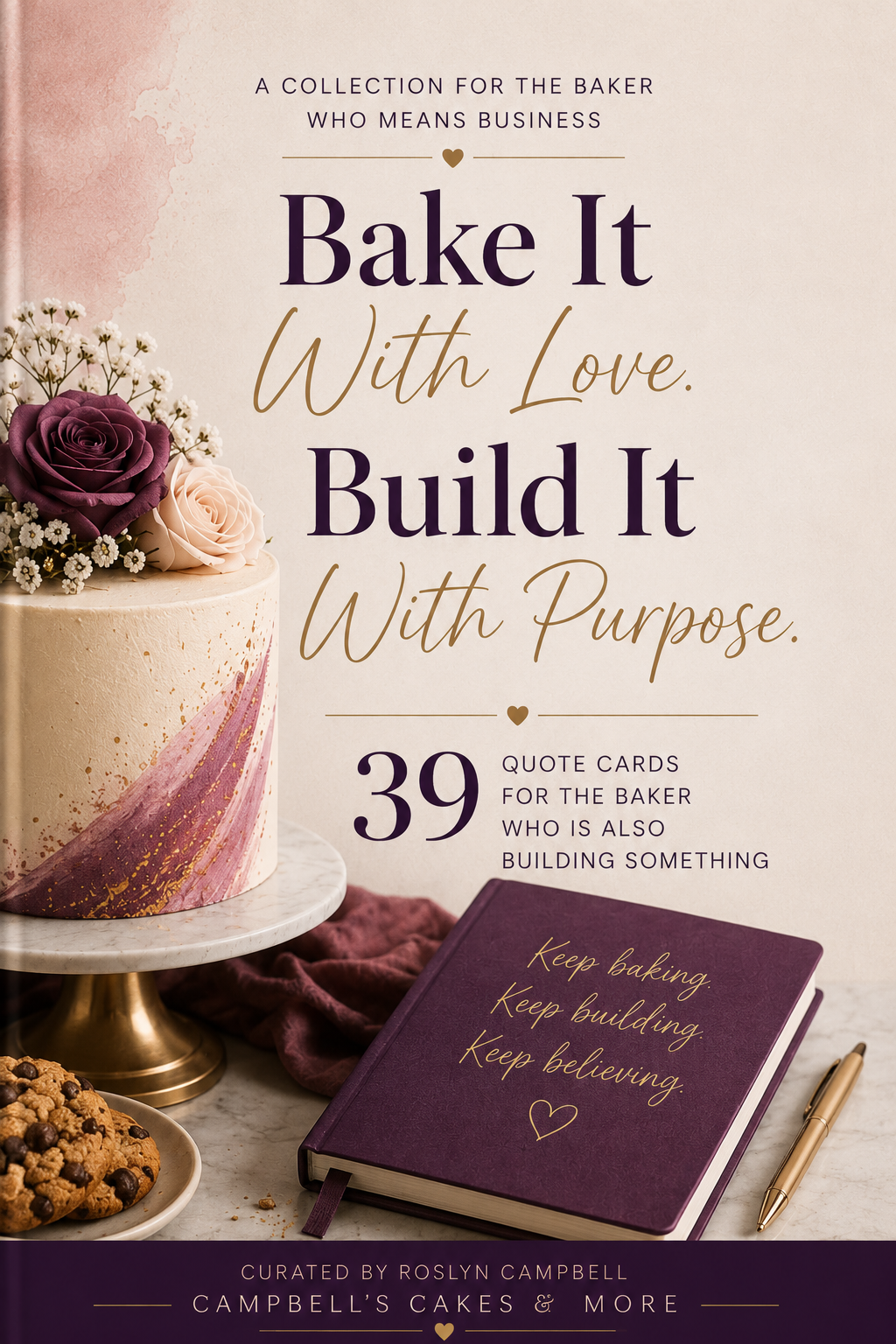 Bake It With Love. Build It With Purpose.