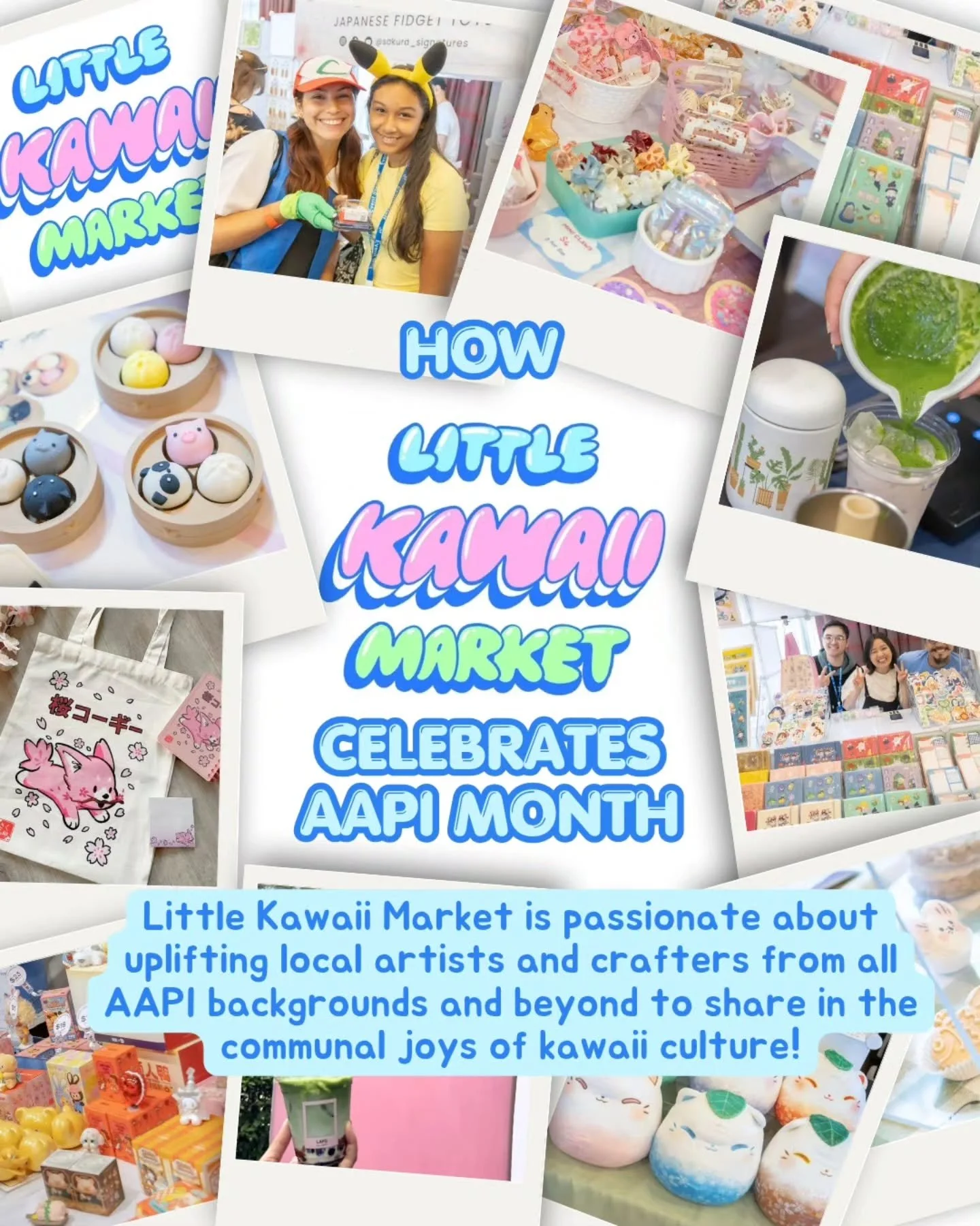 ✨️🎀💝Happy AAPI Month Kawaii fam &amp; friends!🌸💛✨️ 

We are grateful to the Little Kawaii Market community we've built so far. Thank you for being a part of of lives and a part of this big new adventure!

Thank you for supporting our AAPI Women o