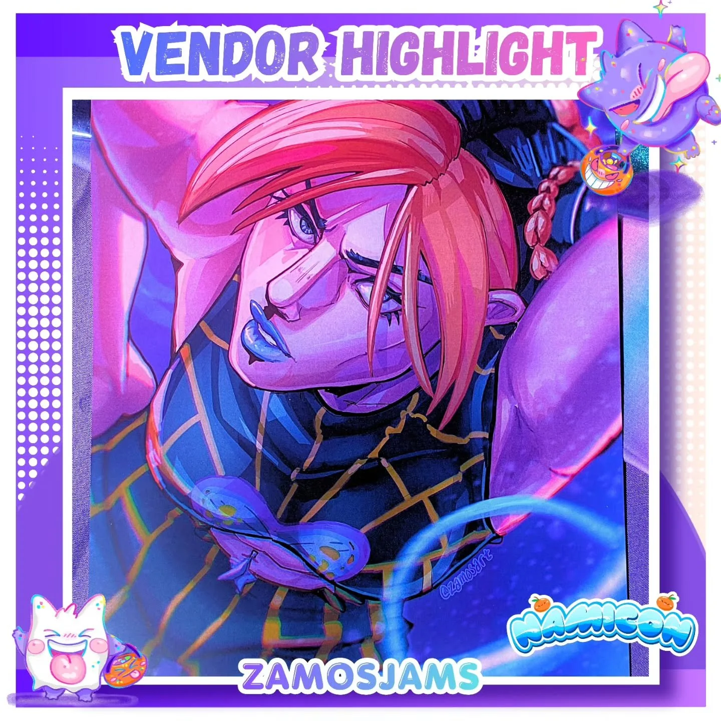 ✨️💖☁️Vendor Highlight Week!!☁️💖✨️

Come find some great art and adorable Commissions at Namicon x Little Kawaii Market this Halloween!
✨️💜☁️ @zamosjams ☁️💜✨️

"I make 10-25 min live caricatures of whatever people want turning them into cute 