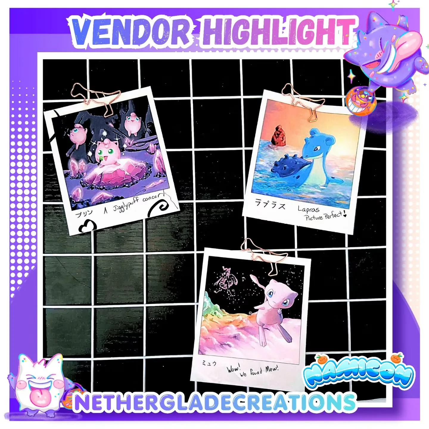 ✨️💖☁️Vendor Highlight Week!!☁️💖✨️

Excited for all these talented artists!
✨️🎃☁️ @nethergladecreations ☁️👻✨️

"We are local nerds who happen to be illustrators and artists. We print all of our own stickers, and work with a small company to s