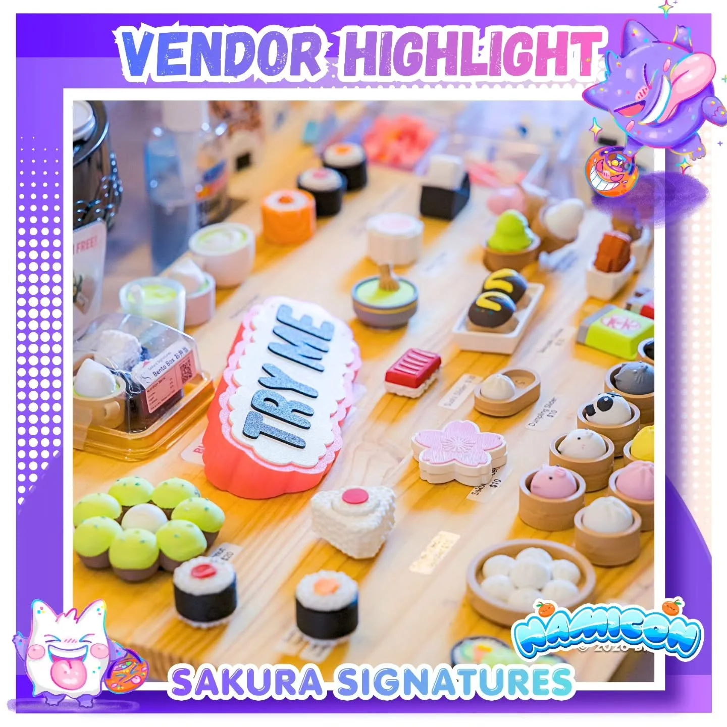 ✨️💖☁️Vendor Highlight Week!!☁️💖✨️

Figit Heaven!! Stop by for human designed and human made fidget toys with an array of unique Japanese gifts!
✨️🍣☁️ @sakura_signatures &amp; @fuji_fidgets ☁️🍡✨️

✨️☁️💜👻💜☁️✨️ 
.
.
.
.
.

TAG &hearts;︎ Like &hea