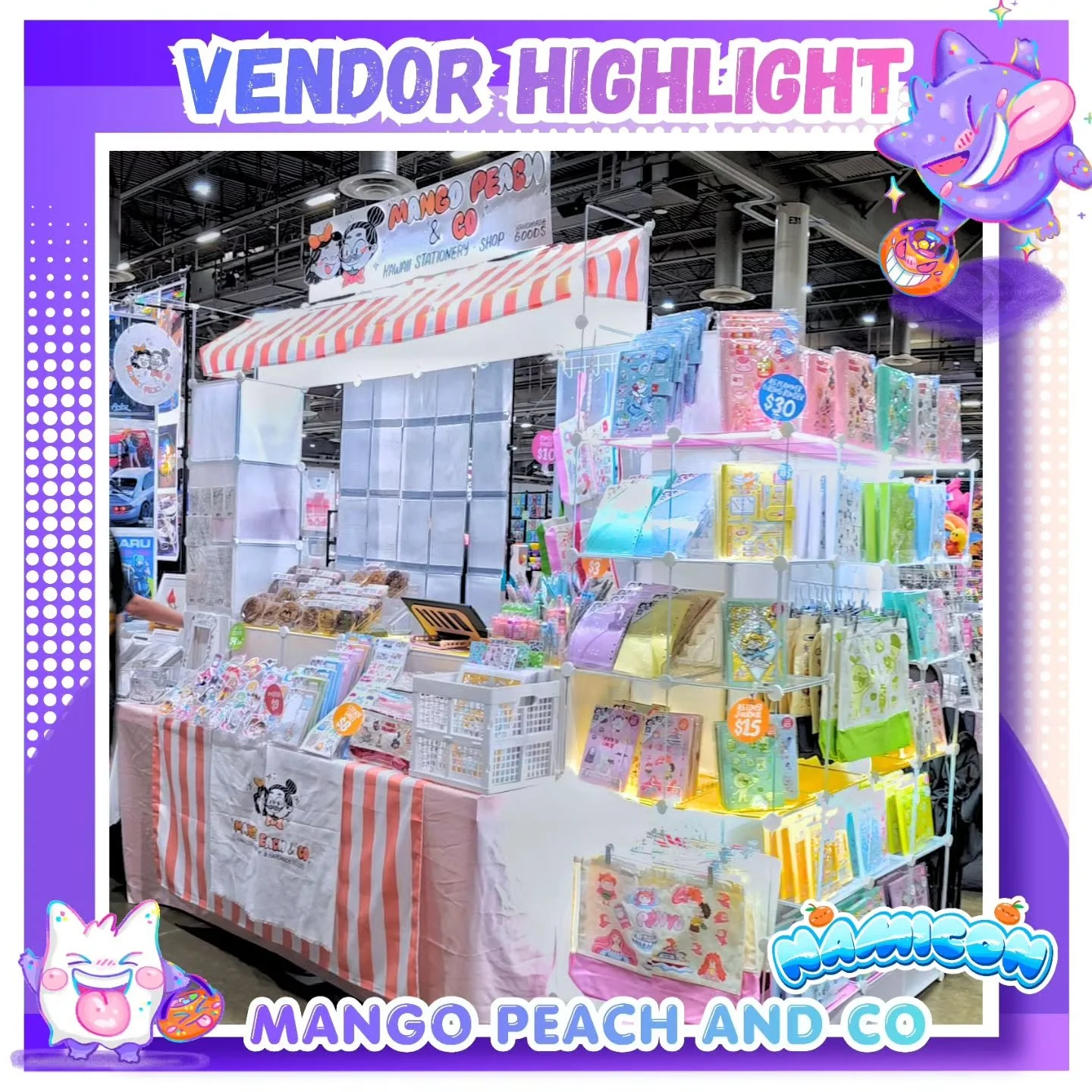 ✨️💖☁️Vendor Highlight Week!!☁️💖✨️

Kawaii Galore!
✨️😺☁️ @mangopeachandco ☁️🐰✨️

"A Kawaii Stationery Dream! We are a small Independent Stationery shop focused on cutesy designs, small batches, hand making, and hand drawn work. We're a family