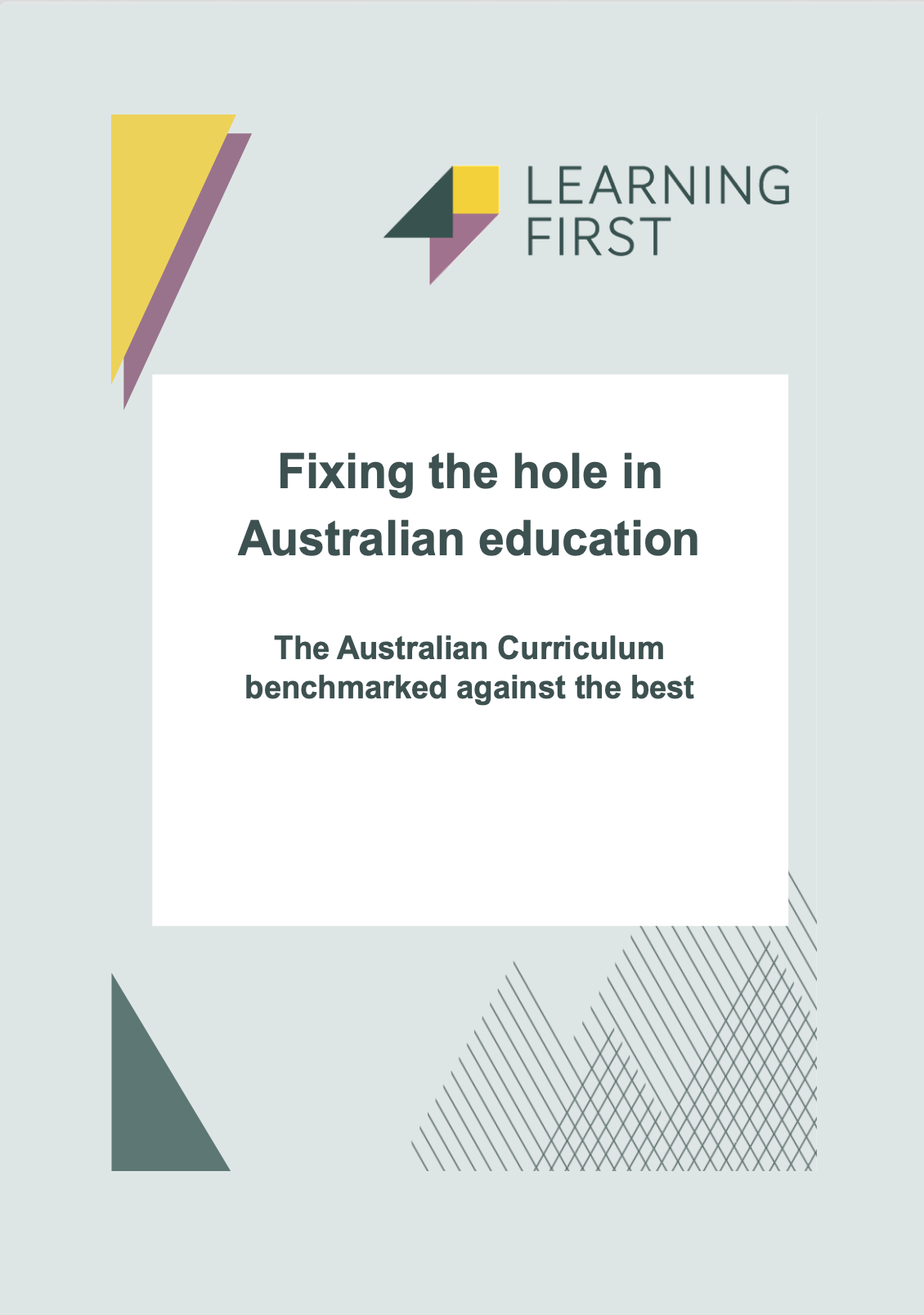 Benchmarking science curriculum