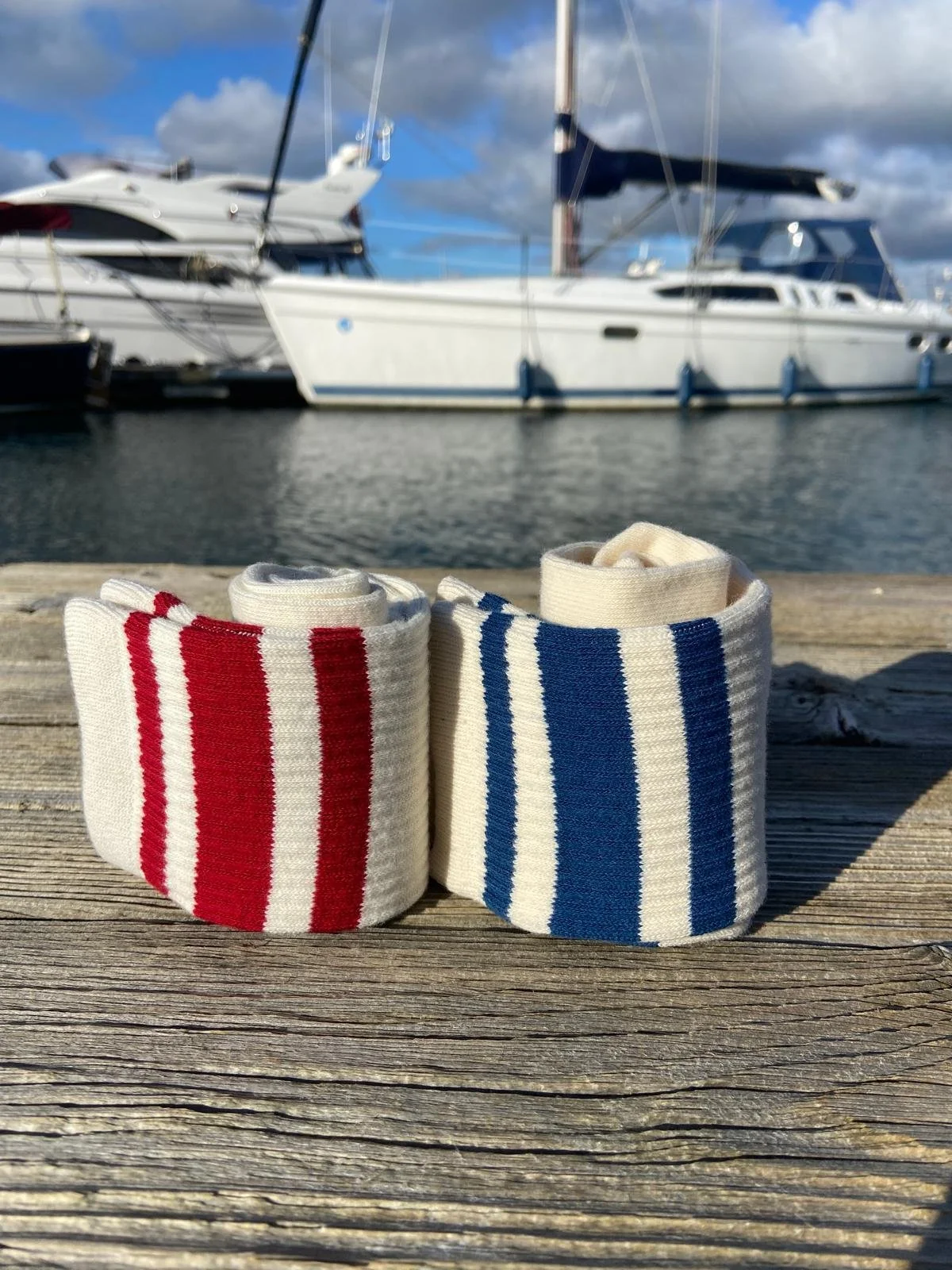 Sennen Striped Socks (Coastal Cotton Socks)