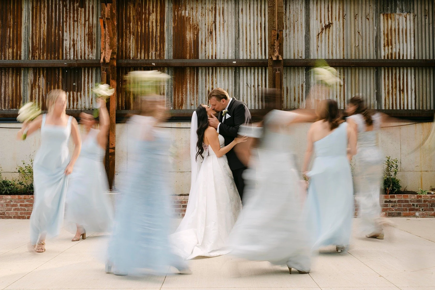 Noelle and Andrew's wedding at the Pumphouse in Philadelphia was the perfect combination of modern romance and timeless style. Set against the venue's industrial-chic architecture, every moment felt larger than life. From epic portraits to intimate m