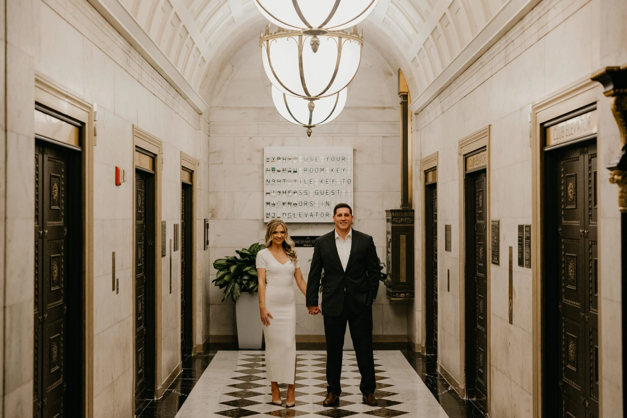 Carly + Mike // the Ritz-Carlton Hotel // Engagement