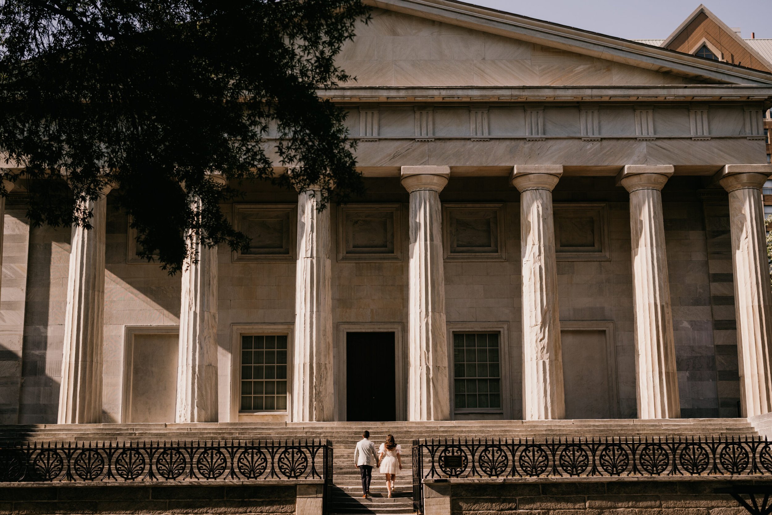 Adrienne + Zach Engagement // Old City