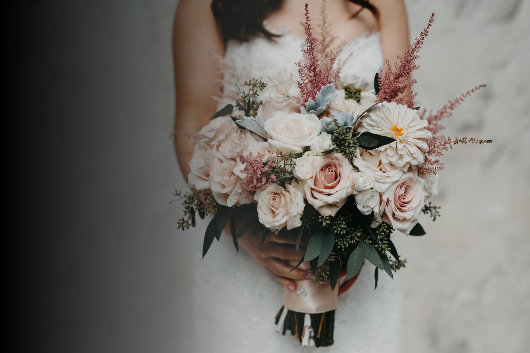 bridal bouquet by beautiful blooms events, photographed by Tyler Boye Photography