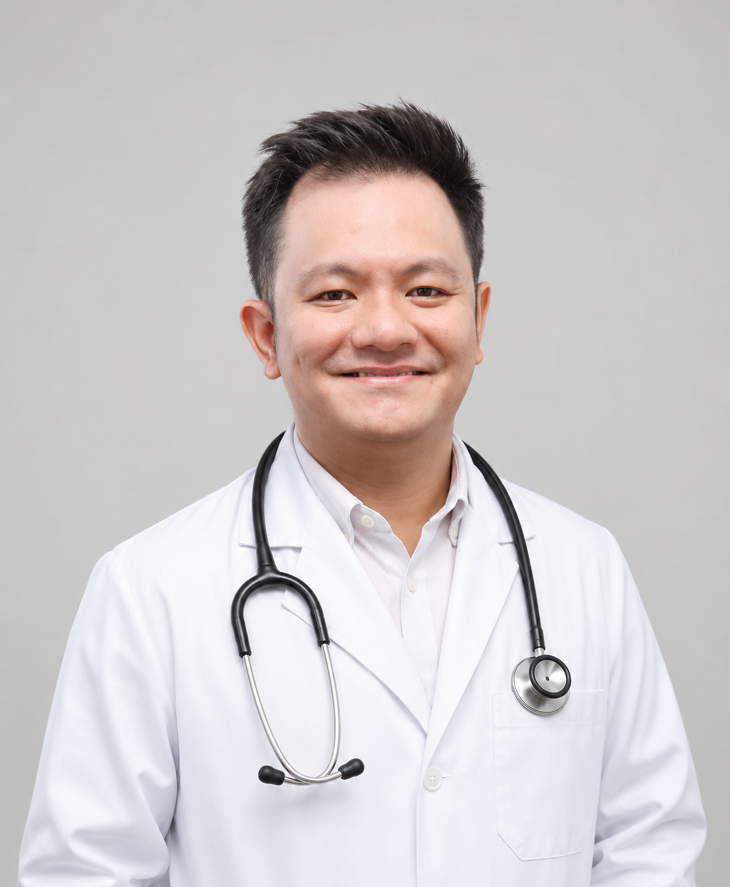 Dr Barroso General Pediatrician - A smiling male doctor