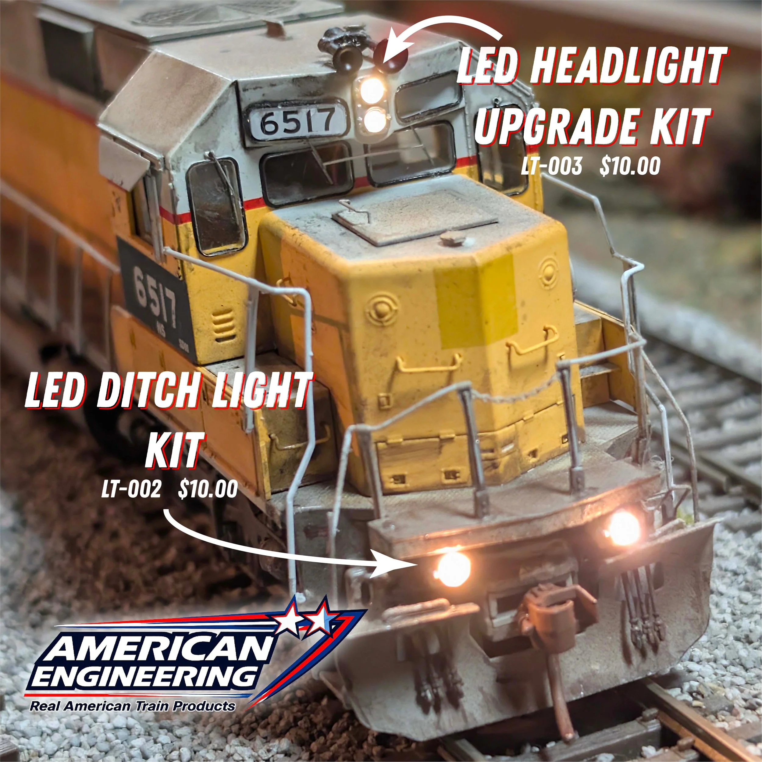 LT-002 LED Ditch Light Kit  (Qty. 4) Pilot Mounted