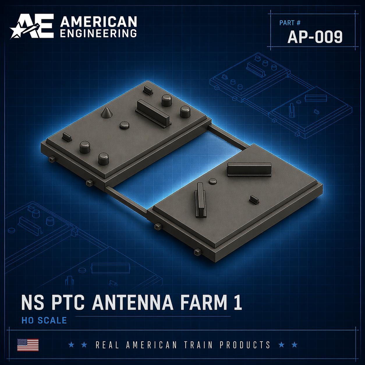 AP-004 PTC NS Antenna Farm 1 (Qty. 2)