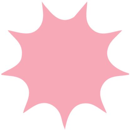 Geometric drawing of an outline square with sections divided by vertical, horizontal, and circle lines.