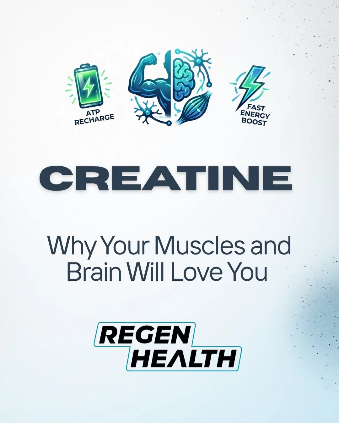 Creatine isn&rsquo;t magic &mdash; it&rsquo;s misunderstood.

Your body already makes it.
 You get it from food.
 And it plays a huge role in how your muscles and brain produce energy.

Creatine helps recharge ATP &mdash; your body&rsquo;s fast energ