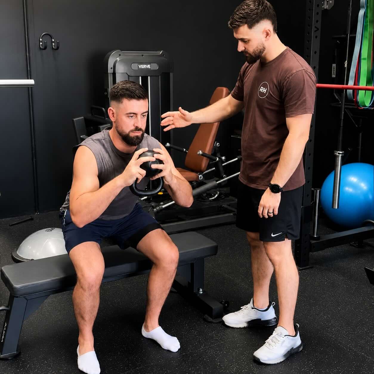 Physiotherapy session
