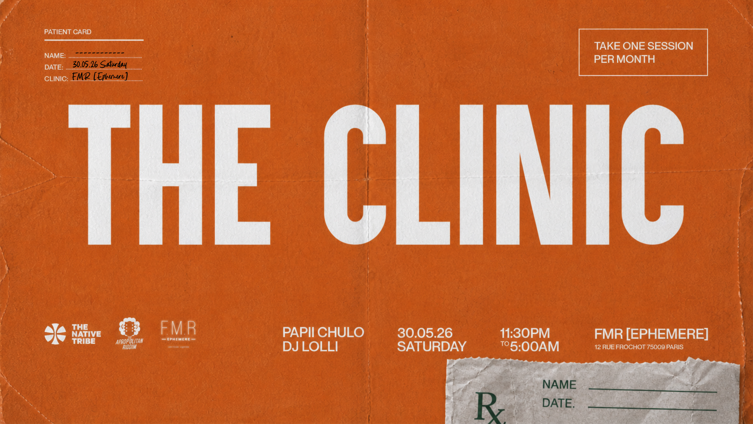 The Clinic Paris Experience | Afropolitan Riddim x Olamex Group