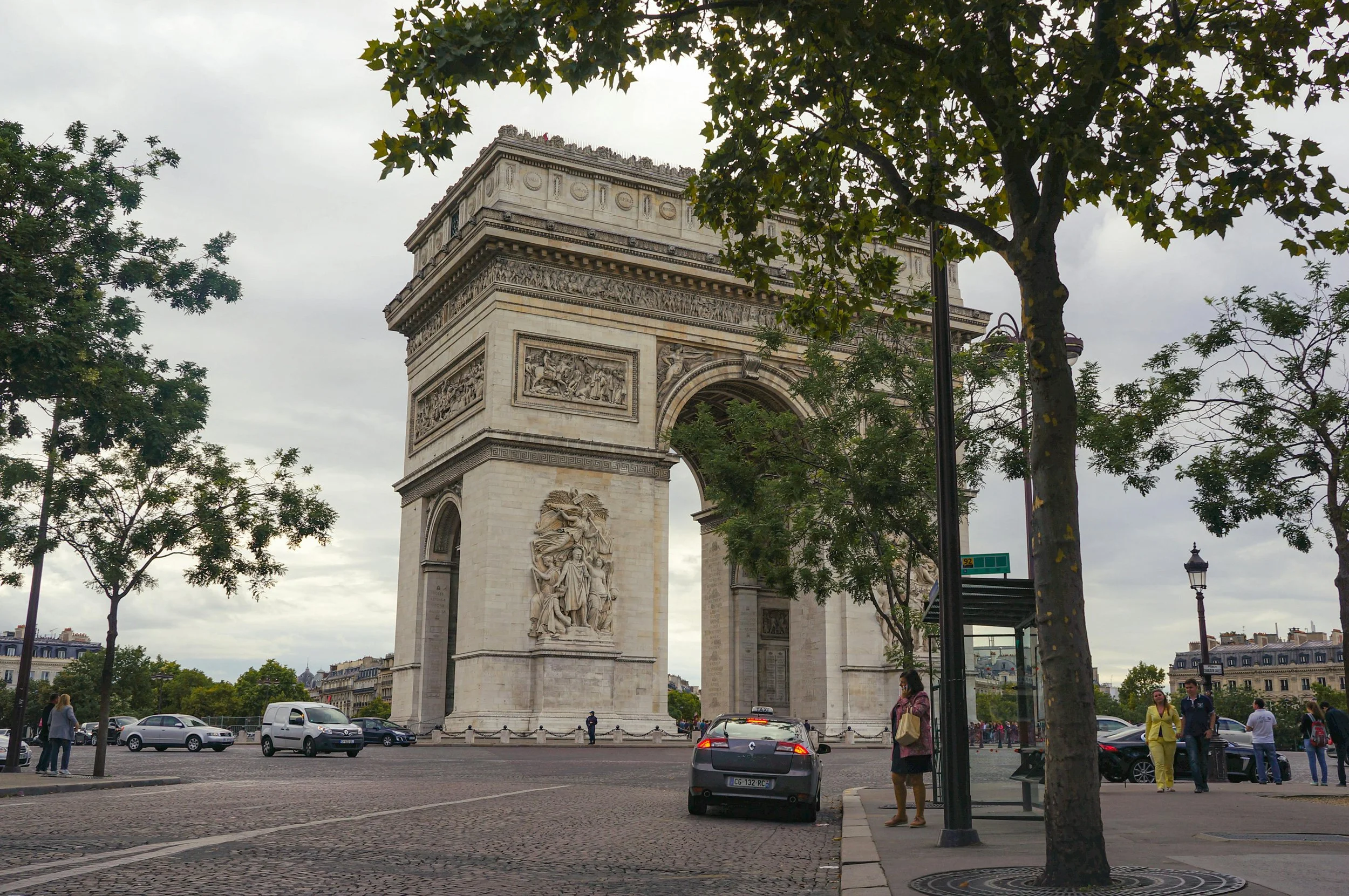 Champs Elysee Tourist attractions Paris