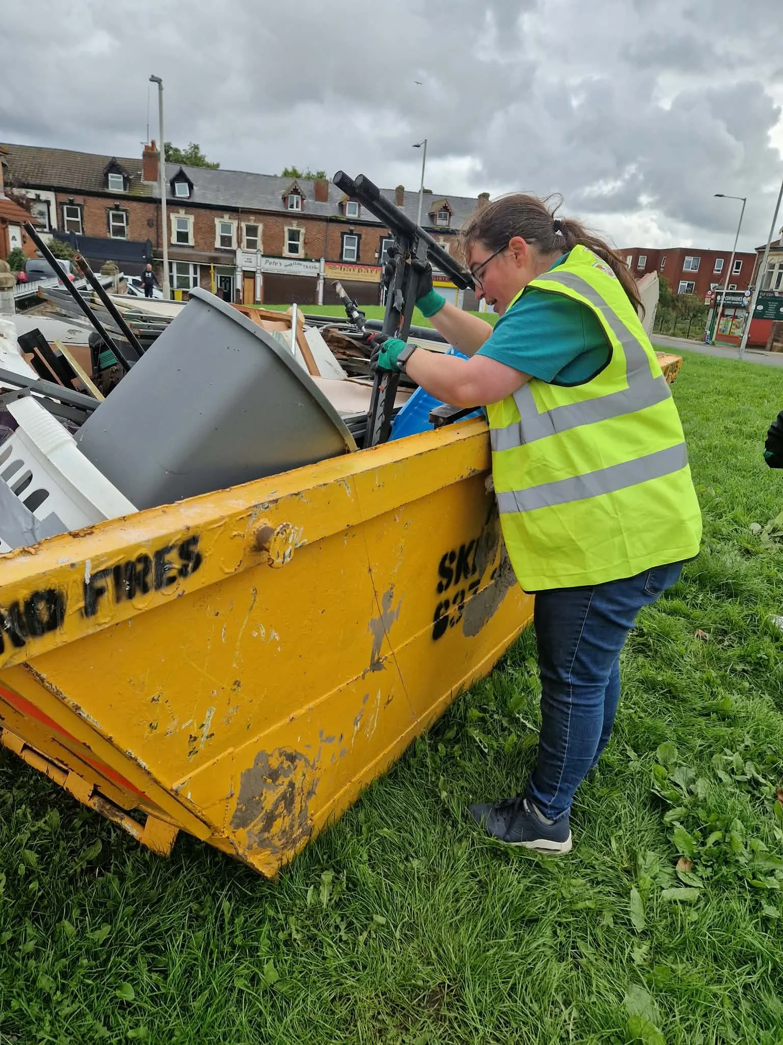 Skip Day Helps Residents Clear Unwanted Items