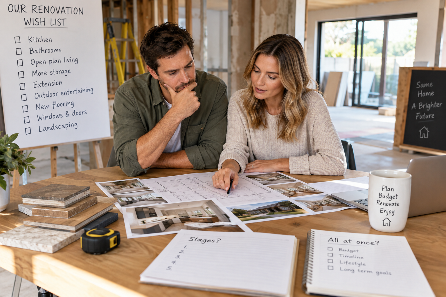 Should You Renovate in Stages or Do It All at Once?