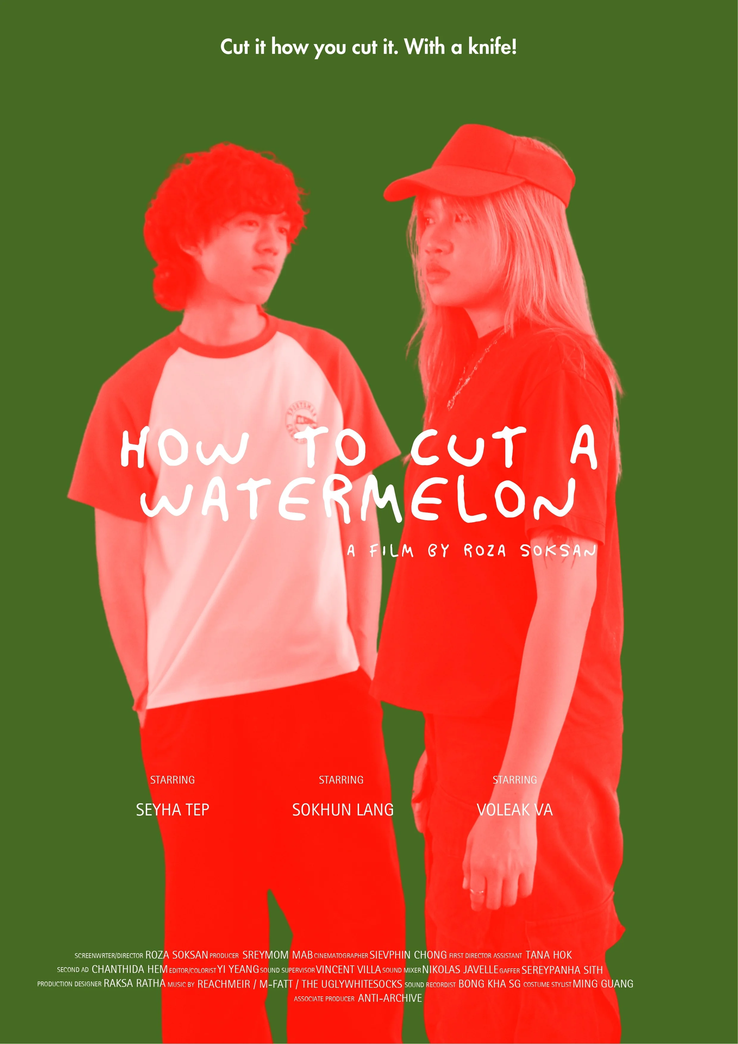 How to cut a watermelon