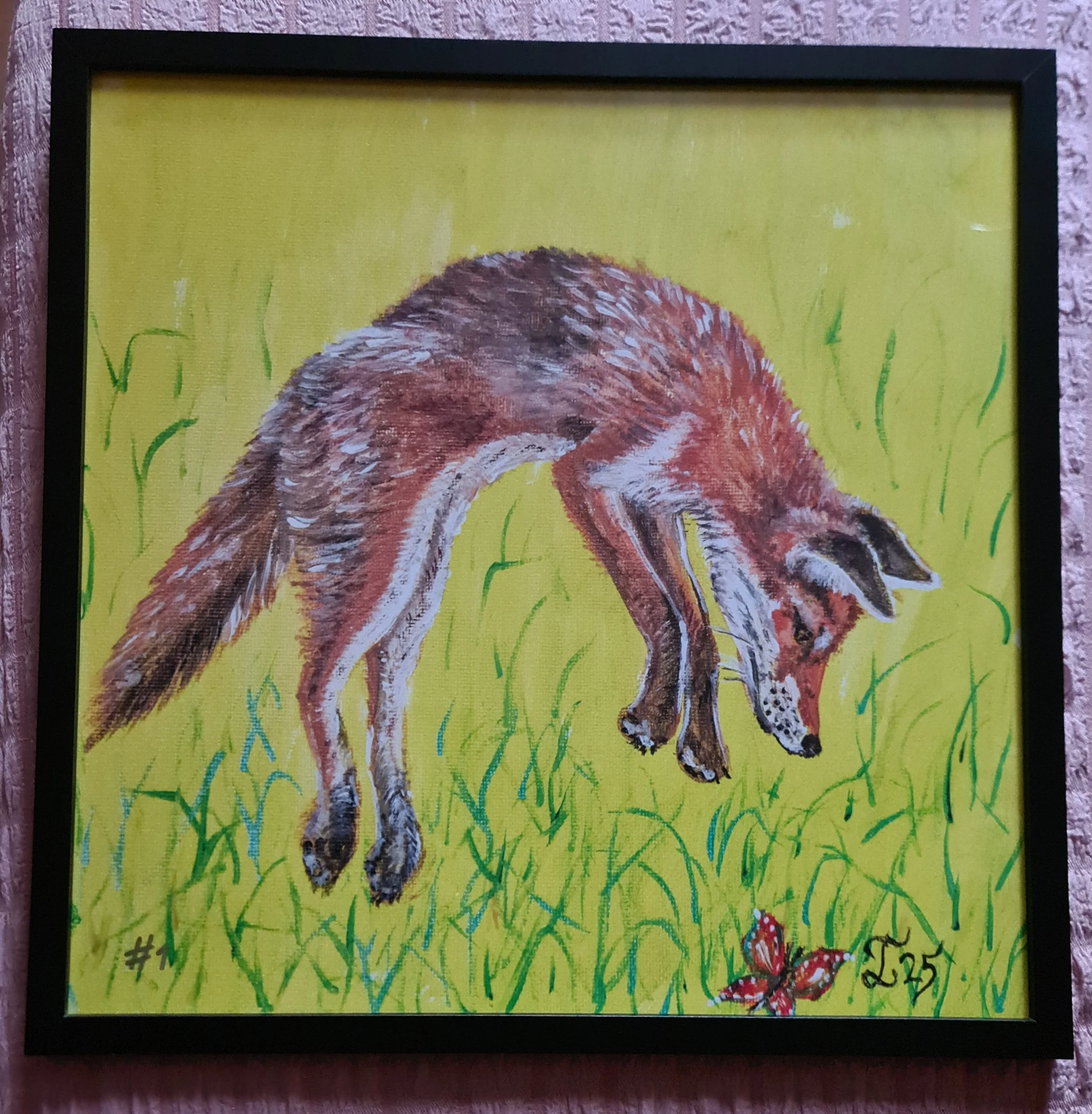  SAINPAS SINUT 
 koko 40 x 40 cm
 Hinta 118 € (+postimaksu)