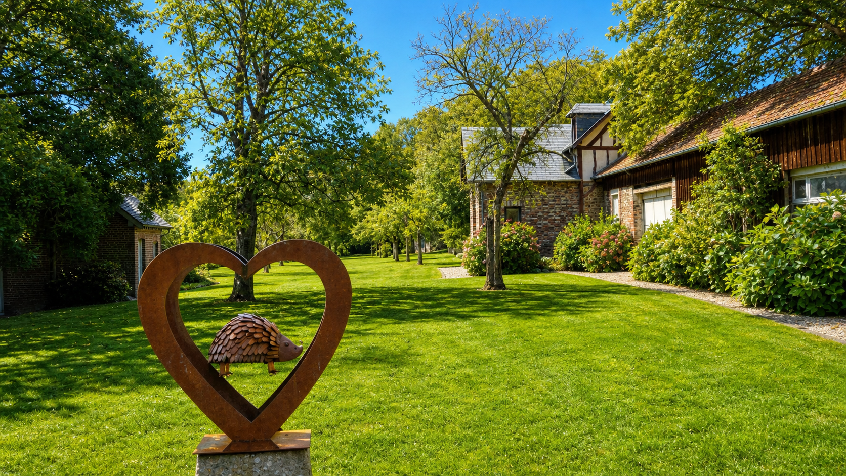 Coeur Du Herisson, charme de l'ancien, gite en normandie pour une retraite en septembre 2026, retraite femme yoga nature
