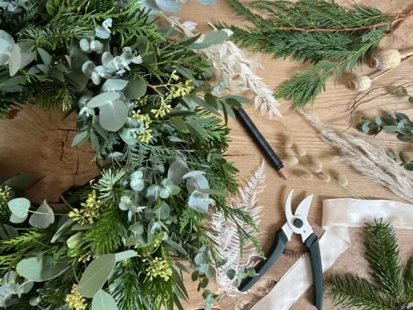 Christmas Wreath Day Course, Thirsk
