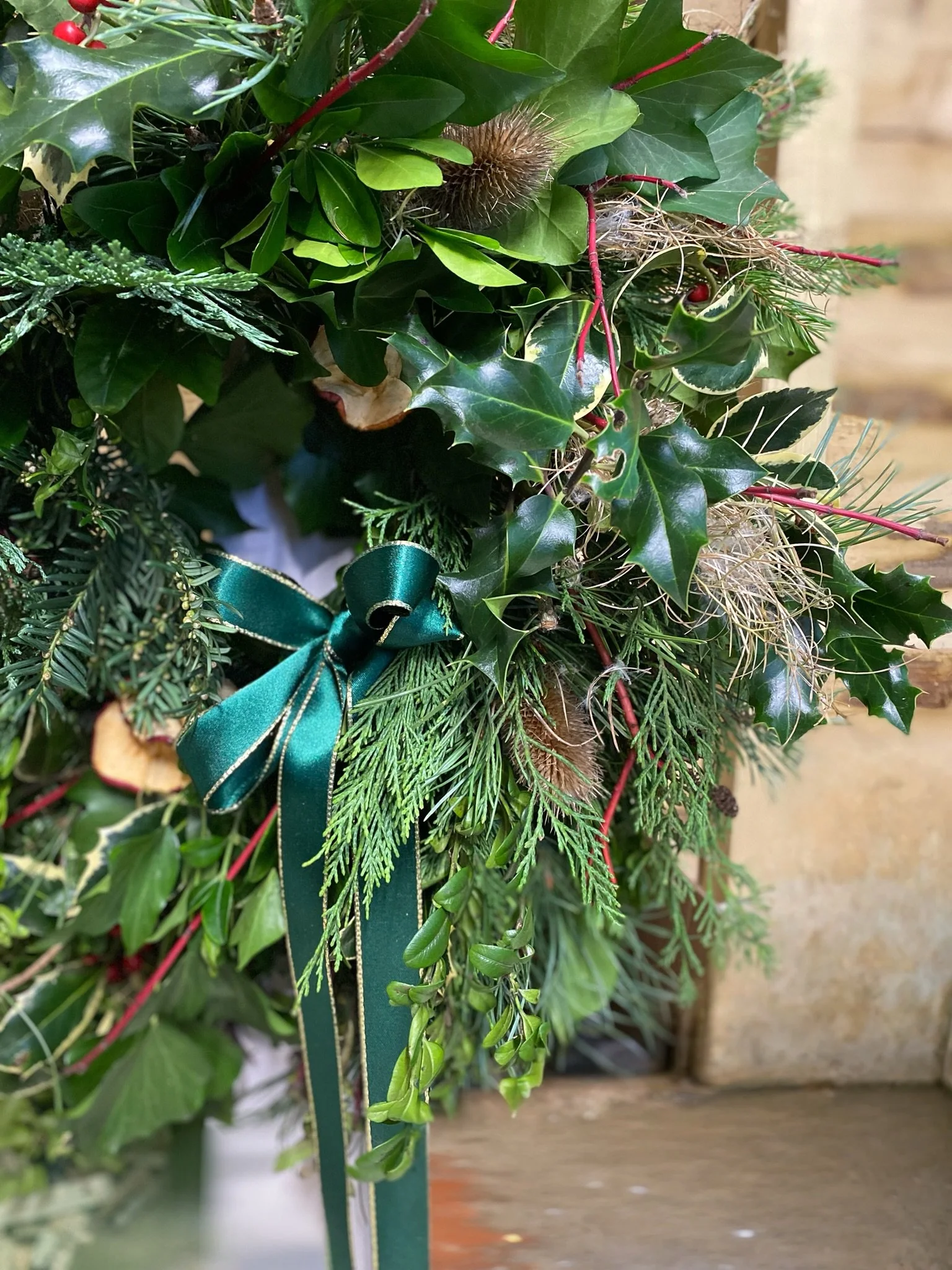 Christmas Wreath Day Course, Ripon