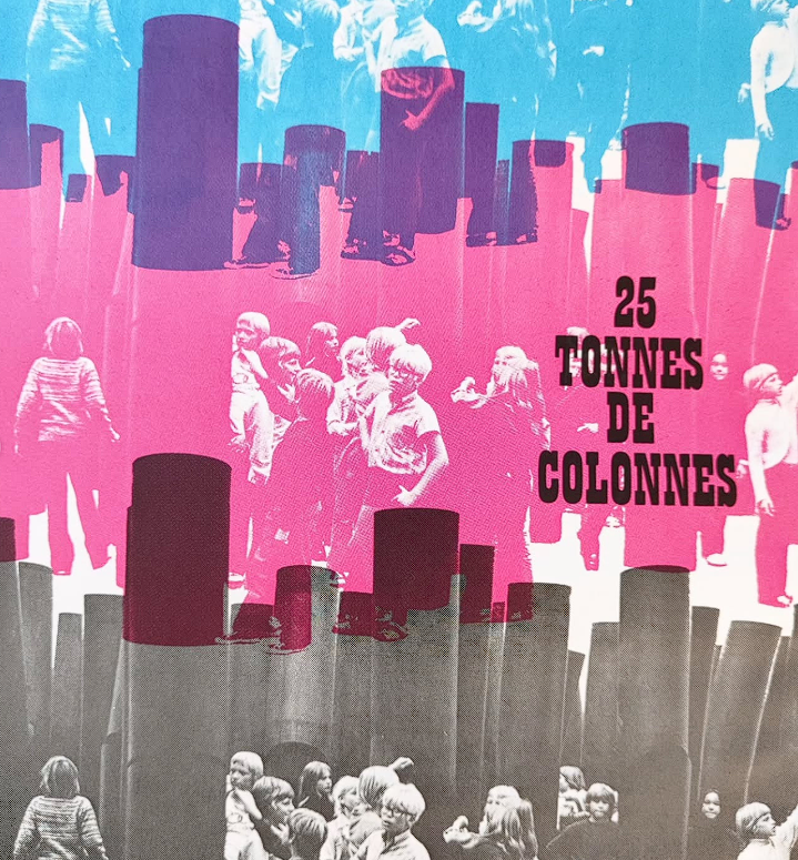 Pol Bury - 25 tonnes de colonnes - Galerie Maeght, Paris (1974)