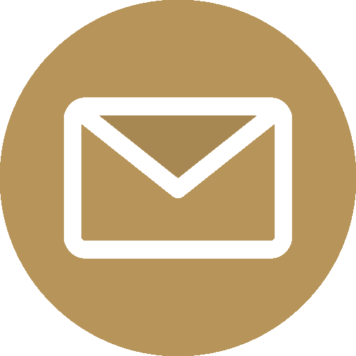 Et postkasse-symbol på en mobilskjerm