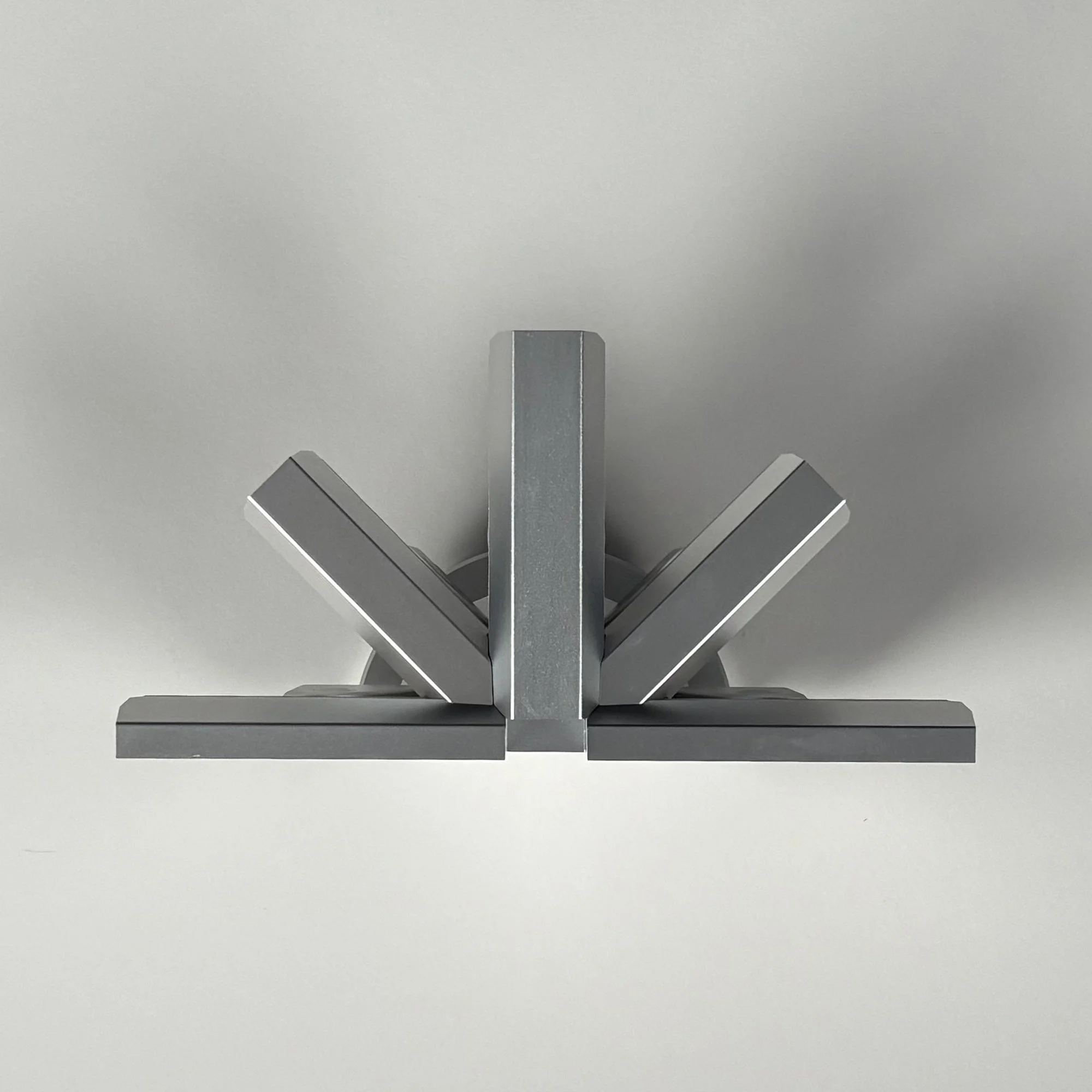 Ai Weiwei To Be Looked At, 2024, aluminium sculpture, top view