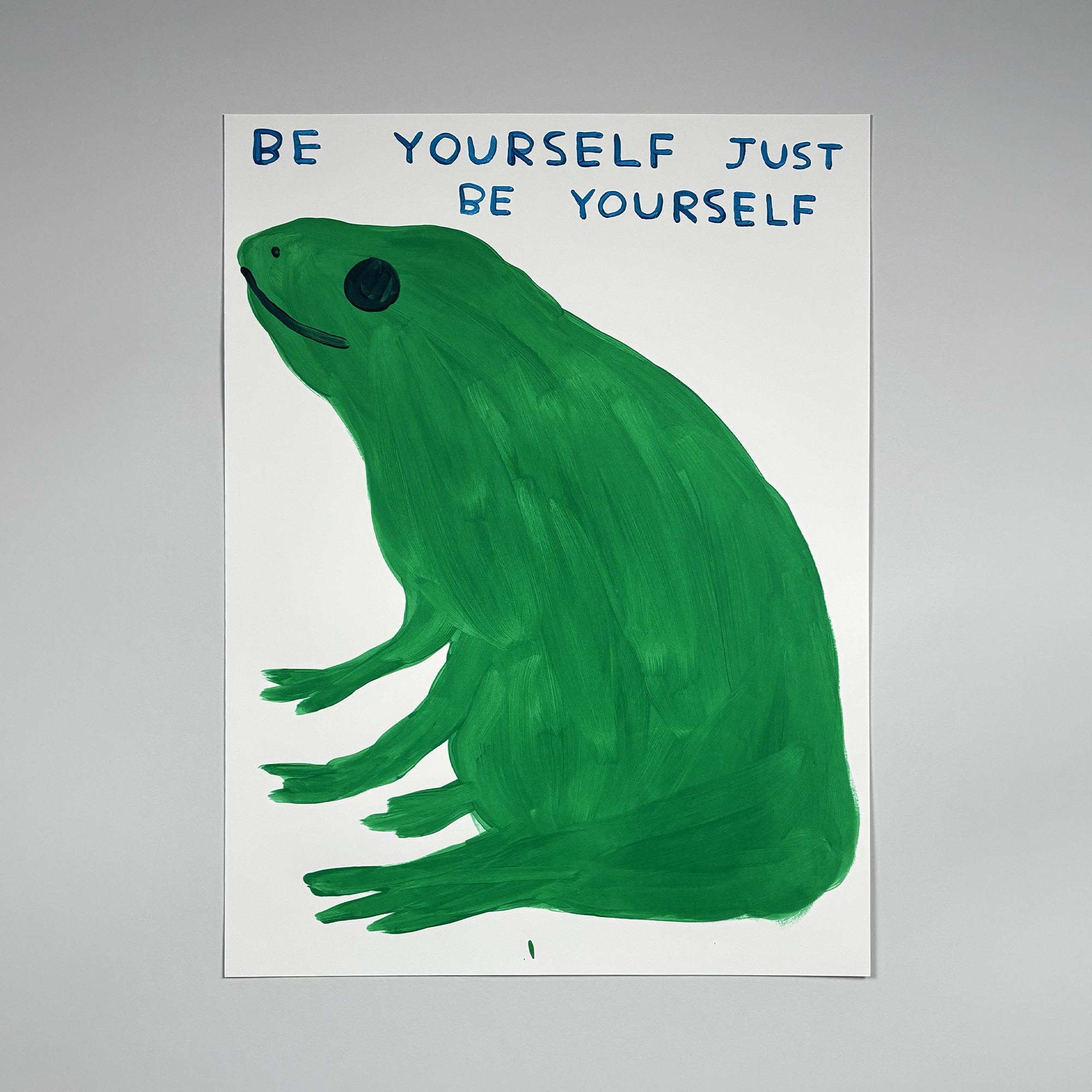 david shrigley be yourself just be yourself (2023)